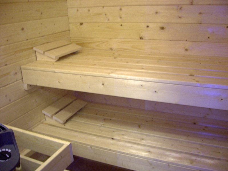 Sauna im Haus 1