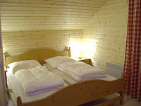 Schlafzimmer in den Häusern 5 - 7